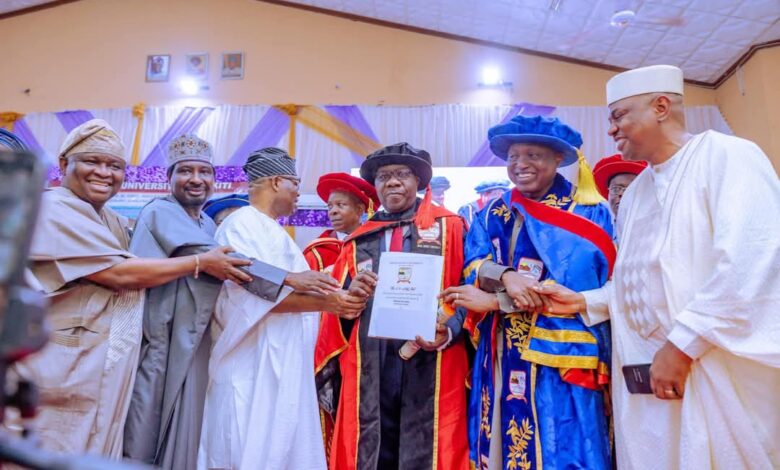 PHOTO NEWS: Akpabio, Barau, Senators attend Opeyemi Bamidele’s honorary doctorate award at Ekiti State University 13 IMG 20250331 WA0003