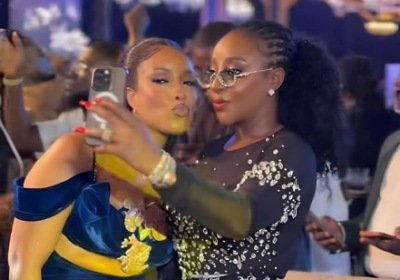 Ini Edo, Tonto Dikeh spotted at Ghanaian millionaire Richard Quaye's 40th birthday 3