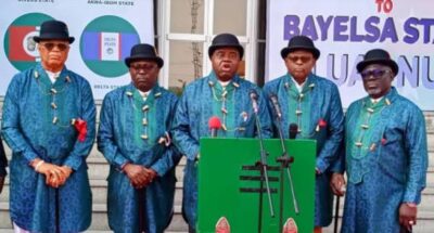 Picture of South South Governors ( Just for the purpose of illustrating the story)