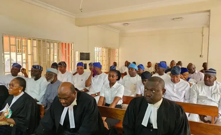 Speakership crisis: Lagos Lawmakers arrive court for hearing 1 Lagos lawmakers in court 768x576 1