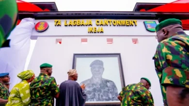 Army renames Ikeja Cantonment after late COAS Lagbaja 5 TA LAGBAJA CANTONMENT2 768x523 1