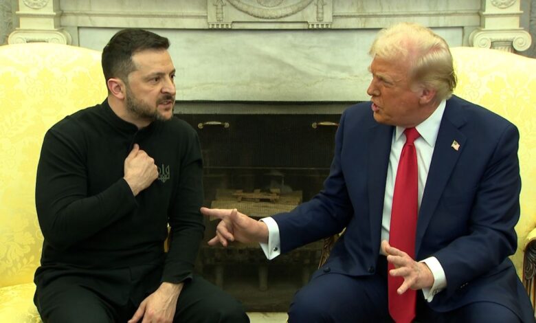 'Trump and Vance were so rude': Ukrainians react to disastrous meeting 1 zelensky trump thumb 1