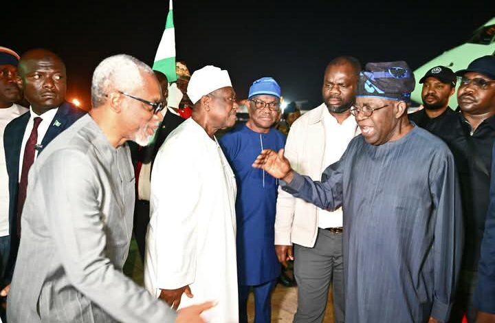 JUST IN: President Tinubu returns to Nigeria after working visit to France 1 FB IMG 1745274687697