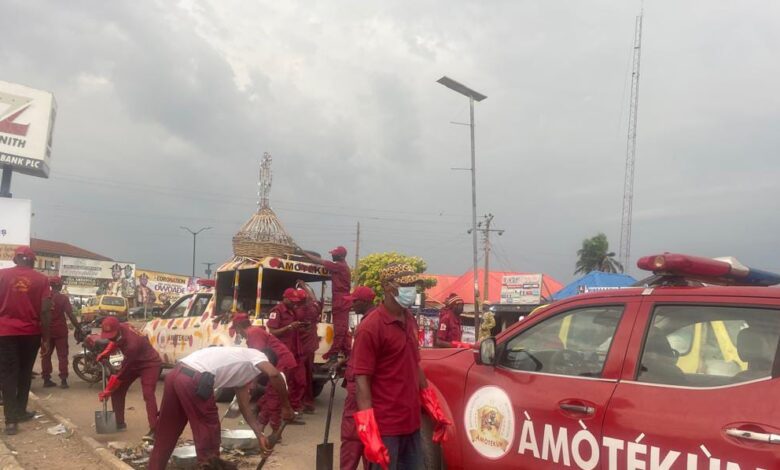 Operatives tighten security, enforce sanitation ahead of 46th Alaafin's coronation 7 IMG 20250402 WA0058