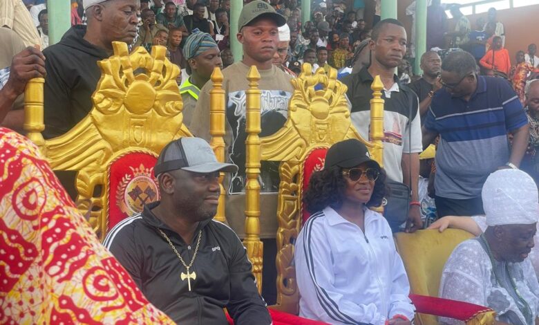 Oba Abimbola Owoade makes appearance at Coronation Football Competition final 15 IMG 20250403 WA0039