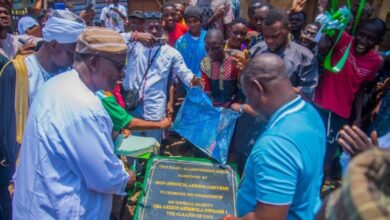 Oyo lawmaker opens new roads, donates transformer to honour 46th Alaafin 19 IMG 20250405 WA0004