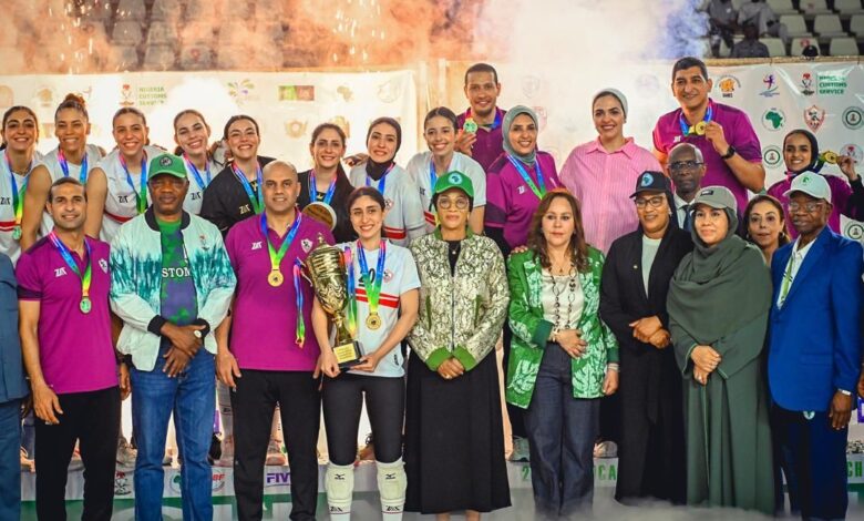 Zamalek crowned champions as First Lady closes African Women’s Volleyball Championship 1 IMG 20250414 WA0001 1