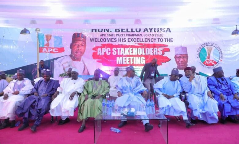 Borno APC stakeholders reaffirm loyalty to Tinubu, Governor Zulum 1 IMG 20250414 WA0021