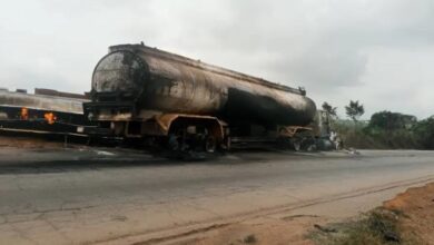 Panic as two petrol tankers catch fire in Oyo 6 IMG 20250417 WA0000