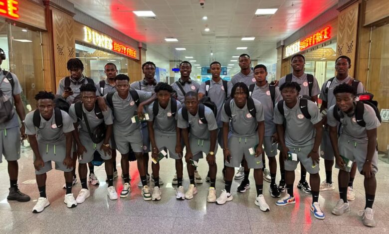 Flying Eagles arrive in Cairo for U-20 AFCON 3 IMG 20250421 WA0009