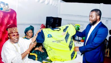 Oluwo unveils TELU Football Team for NLO 2025 2 IMG 20250421 WA0015