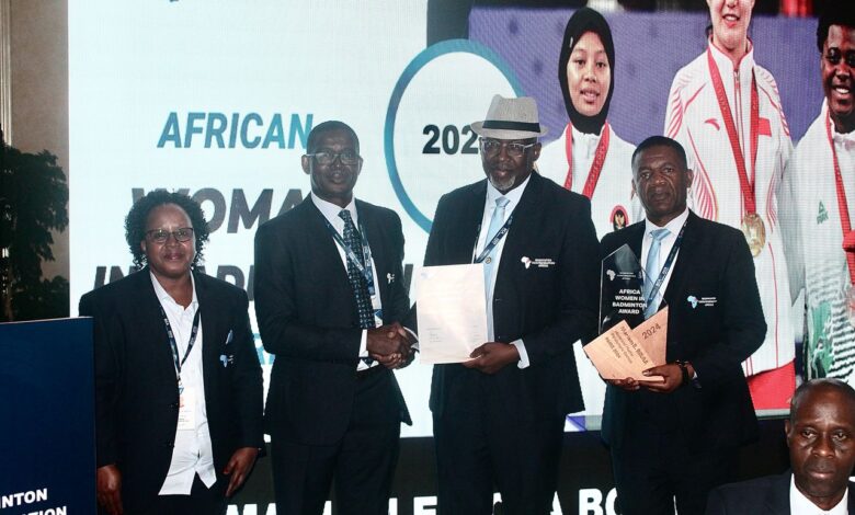 Nigeria's Eniola Bolaji wins 2024 Africa Women in Badminton Award 1 IMG 20250424 WA0039