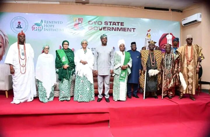 First Lady meets Oyo monarchs, rallies support for RHI 3 IMG 20250429 WA0062