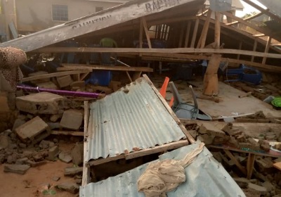 Rainstorm destroys seven church buildings in Ilorin 5