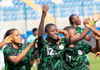 Flamingos thrash Algeria 4-0, get N6m gift from NFF, Soname 1