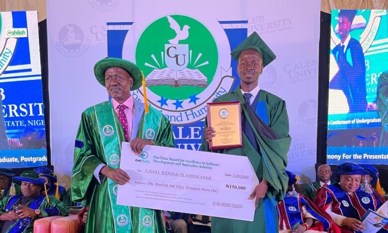 OneData partners with Caleb University to transform campus connectivity, empower students for digital economy 1 OneData and Caleb University Photo