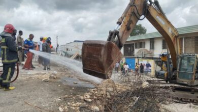Lagos Building Collapse: 13 rescued, 5 dead as rescue operations continue 10 building2 768x578 1
