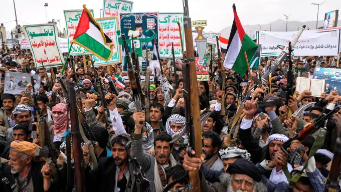 Houthis’ successful targeting of US drones is hampering Trump’s mission to kill group’s senior leadership 1 c ap25108556551193