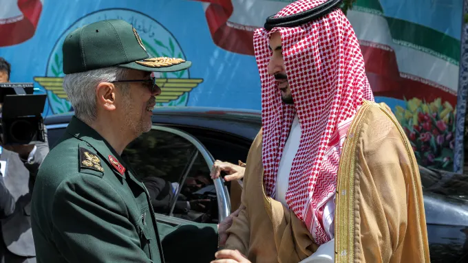 Saudi defense minister visits Iran in highest-level trip in decades as nuclear talks proceed 1 gettyimages 2210055921