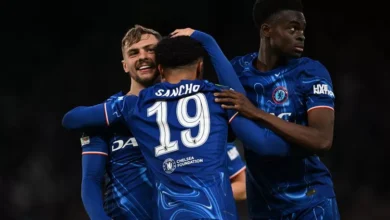 Chelsea edge Djurgarden to reach Conference League final 6 0 GettyImages 2214111565
