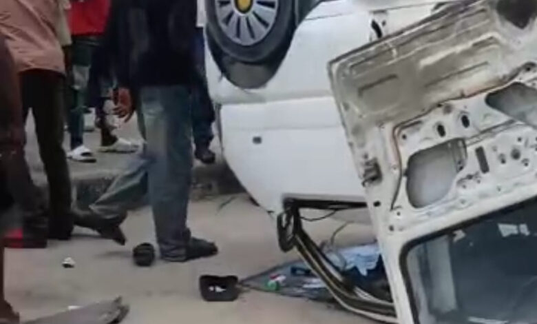 Driver, passenger injured as car collides with mini bus in Lekki 3 1747930232169656 0