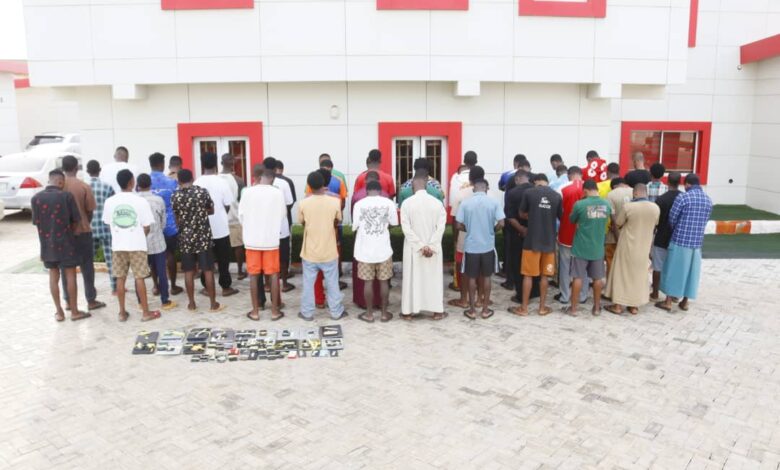 EFCC arrests 47 suspected internet fraudsters in Kwara 3 IMG 20250508 WA0034 1