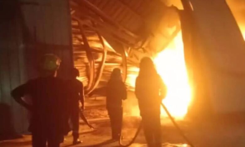 Fire ravages multimillion-Naira foam factory in Oyo 1 IMG 20250509 WA0010