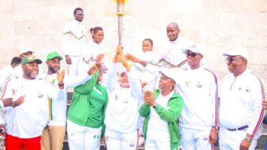 Sanwo-Olu receives Torch of Unity, reaffirms Lagos support for Sports Festival 11 IMG 20250512 WA0035