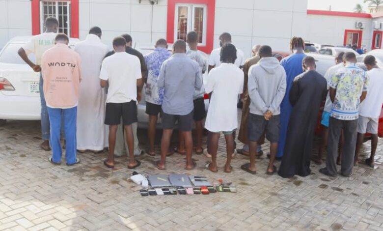 EFCC arrests 17 suspected internet fraudsters in Kwara 3 IMG 20250514 WA0001