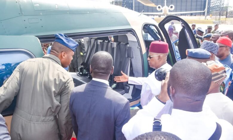 Tinubu inducts new Agusta 109 Trekker Helicopters into Nigerian Air Force fleet 7 IMG 20250516 WA0023