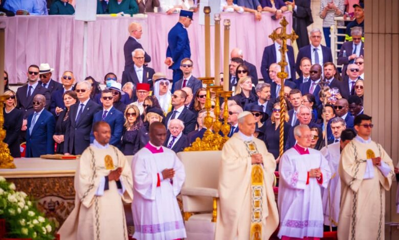 JUST IN: President Tinubu hails unity, interfaith harmony at Pope’s inauguration in Vatican 1 IMG 20250518 WA0038