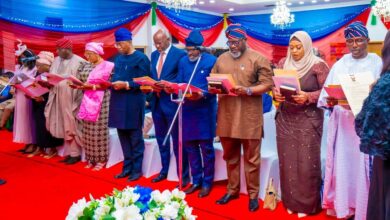 Sanwo-Olu swears in TESCOM, LASIEC, LASERC members, urges integrity 11 IMG 20250519 WA0030