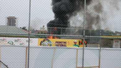 Gateway Games: Authorities investigating fire at Alake Sports Complex 11 IMG 20250520 WA0031
