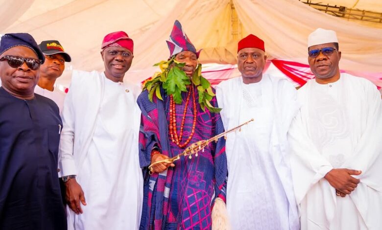 PHOTO NEWS: Lagos GAC leader, Tajudeen Olusi, bags chieftaincy title in Ado-Ekiti 3 IMG 20250524 WA0044