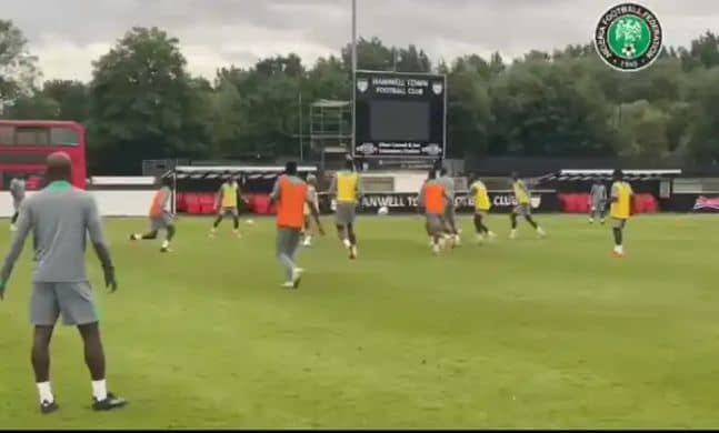 Unity Cup: Super Eagles hold first training session in London 1 IMG 20250527 WA0019