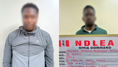 NDLEA officer killed during drug raid in Rivers, 6 suspects arrested 2 NDLEA arrests