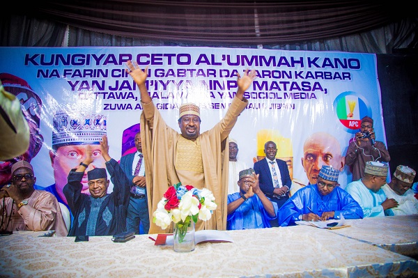 Barau welcomes NNPP defectors into APC in Kano 3 Barau APC