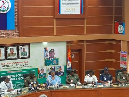 Benue Killings: We're working on President Tinubu's directive- CDS 1 CDS 452x340 1