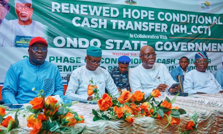 Aiyedatiwa unveils FG's N1.2bn conditional cash transfer in Ondo 7 FB IMG 1749836513156
