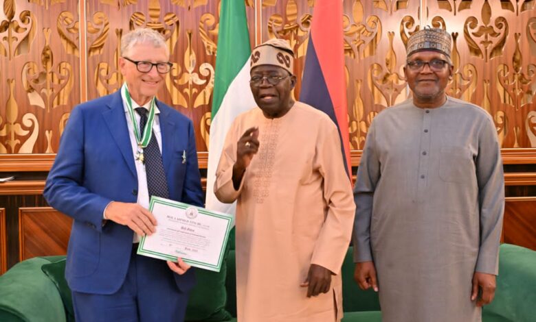 PHOTO NEWS: President Tinubu honours Bill Gates with national award in Lagos 3 IMG 20250603 WA0056