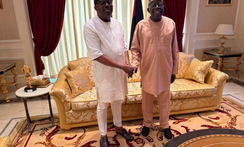 Suspended Rivers Governor Fubara visits President Tinubu in Lagos 1 IMG 20250603 WA0058