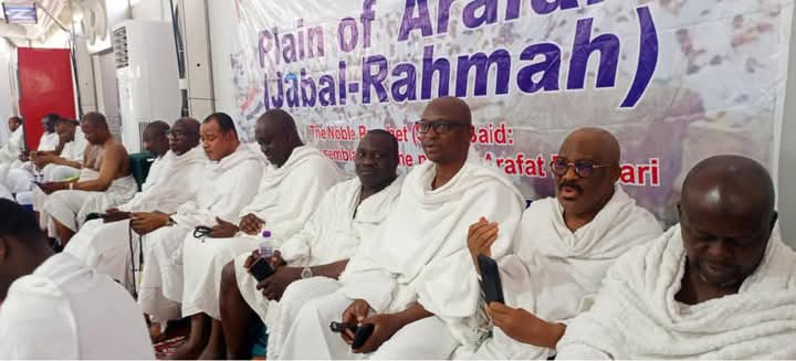 HAJJ 2025: Lagos pilgrims pray for Lagos State, Nigeria at Arafah 3 IMG 20250606 WA0032