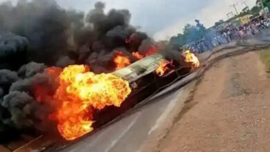 Panic as petrol tanker catches fire in Ibadan 4 IMG 20250611 WA0002