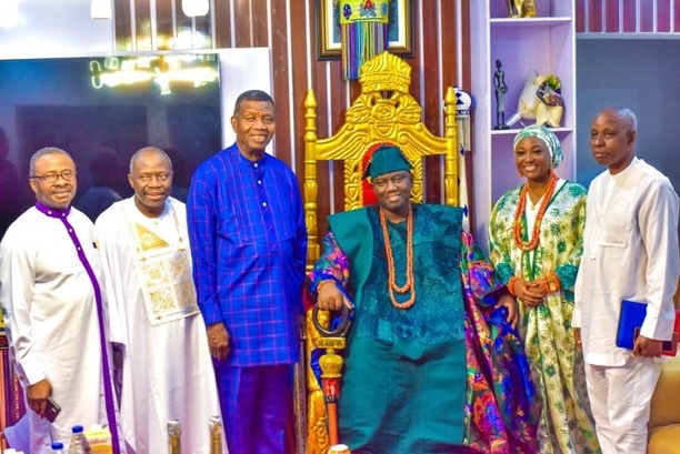 Pastor Adeboye visits Alaafin Owoade in Oyo 3 IMG 20250611 WA0003