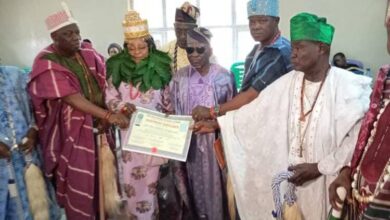 Igboora honours Oyo APC Chair’s wife, Chief Akinteye with chieftaincy titles 11 IMG 20250615 WA0077
