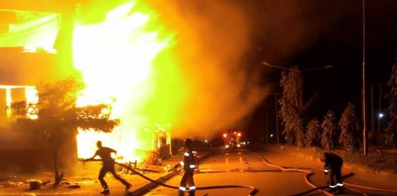 Gas explosion destroys six-room residence in Ibadan 1 IMG 20250617 WA0006