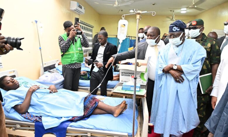 PHOTO NEWS: President Tinubu visits hospitalized victims of Yelwata crisis in Makurdi 7 IMG 20250618 WA0035