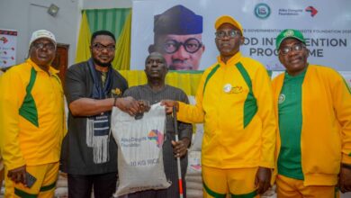 Ogun, Dangote Foundation distribute food items to people living with disabilities, others 9 IMG 20250618 WA0363