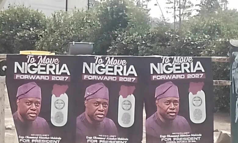 2027 election: Makinde’s presidential posters flood Jigawa streets 1 IMG 20250620 WA0013