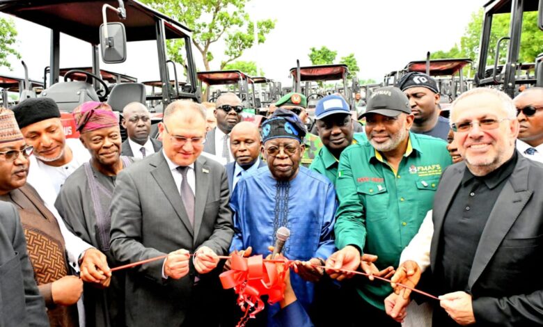 Tinubu flags off 2,000 tractors for nationwide mechanised farming 1 IMG 20250623 WA0053